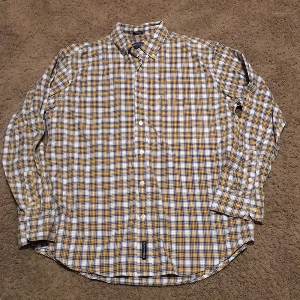 Men’s American Eagle plaid Men’s long sleeve shirt M